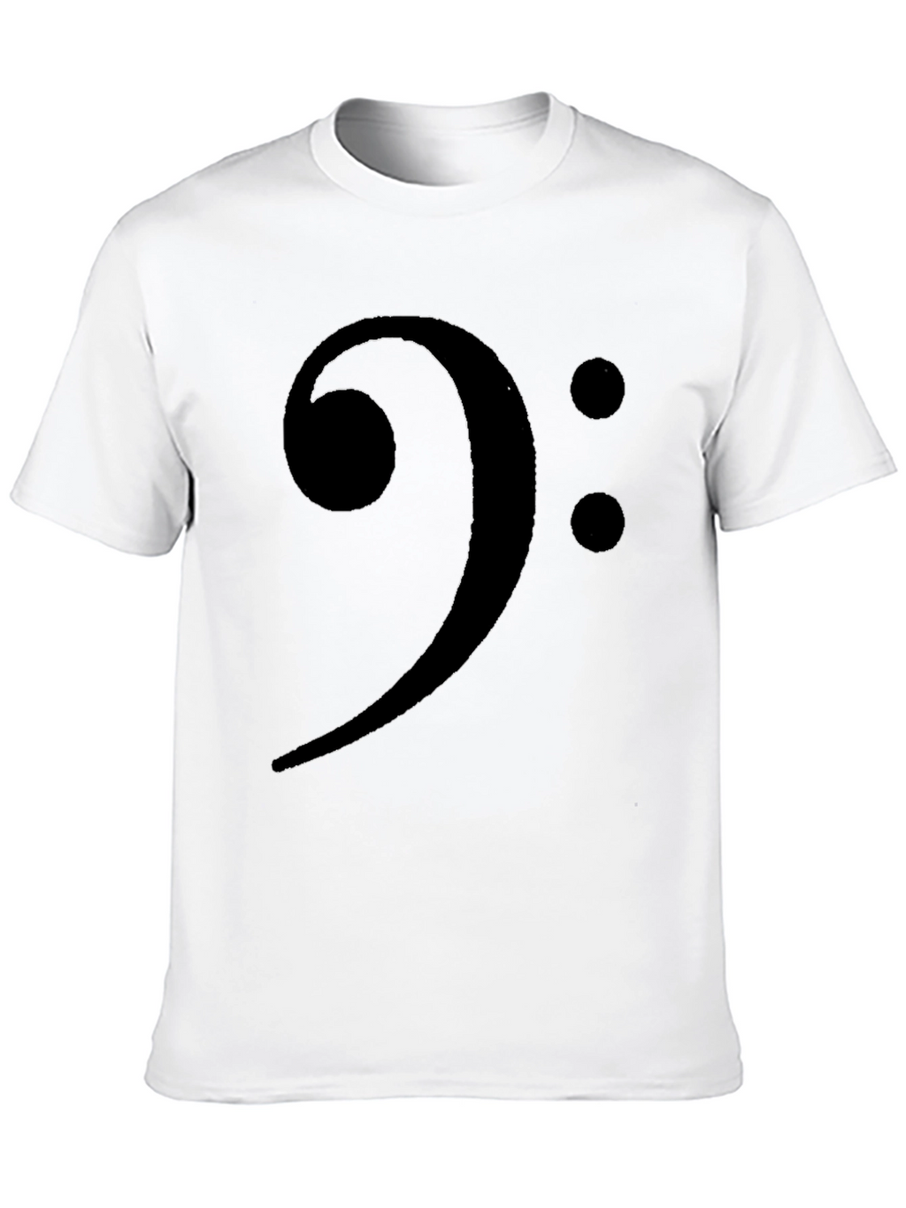 Bass Clef Graphic T-Shirt - Music Lover Tee