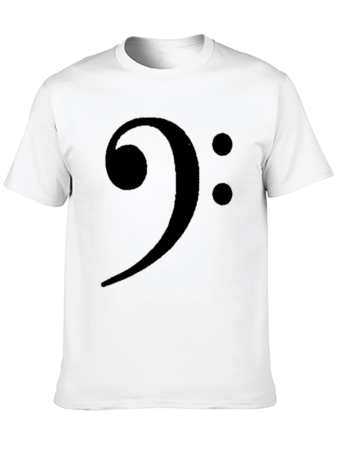 Bass Clef Graphic T-Shirt - Music Lover Tee