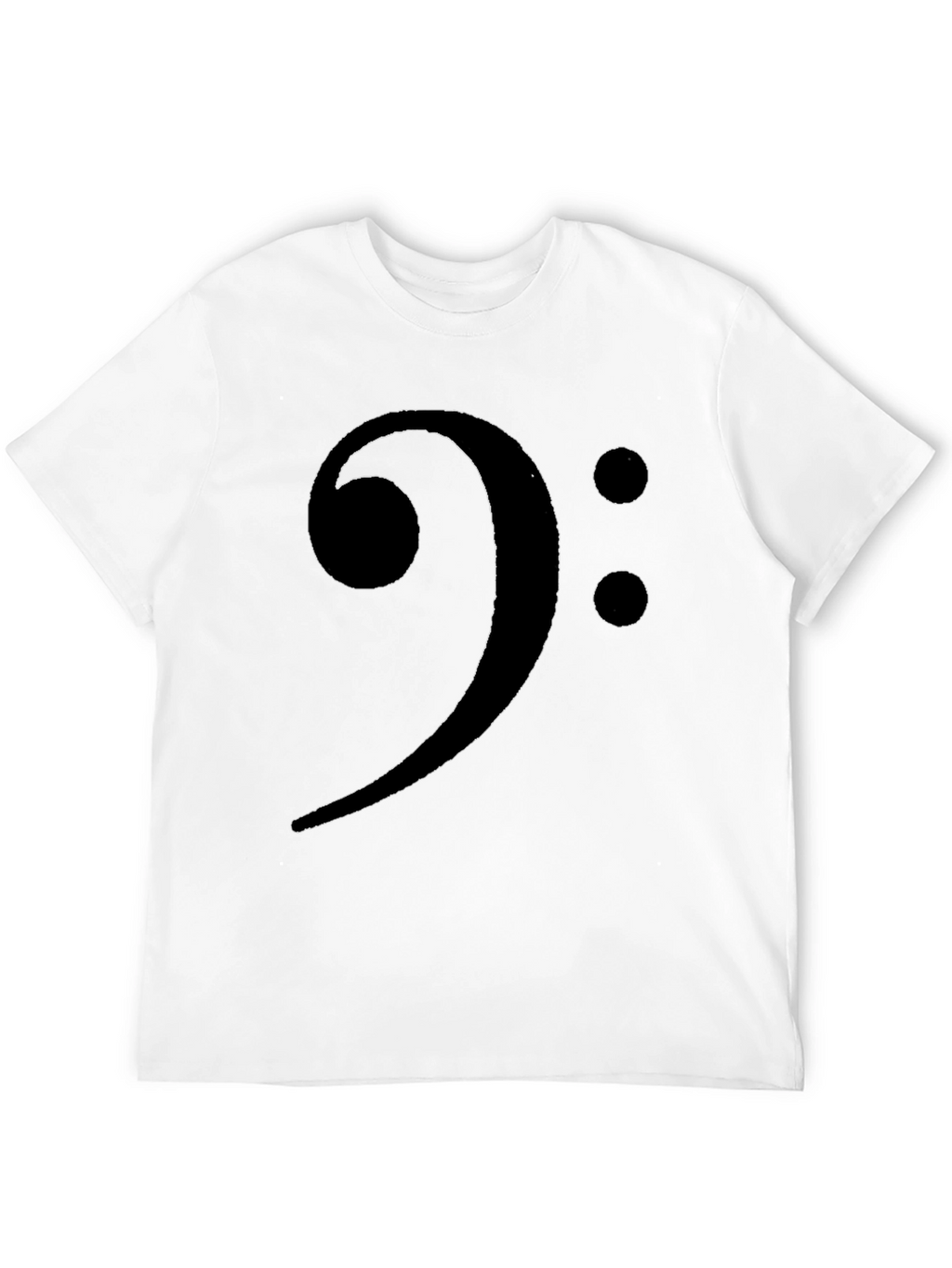 Bass Clef Graphic T-Shirt - Music Lover Tee