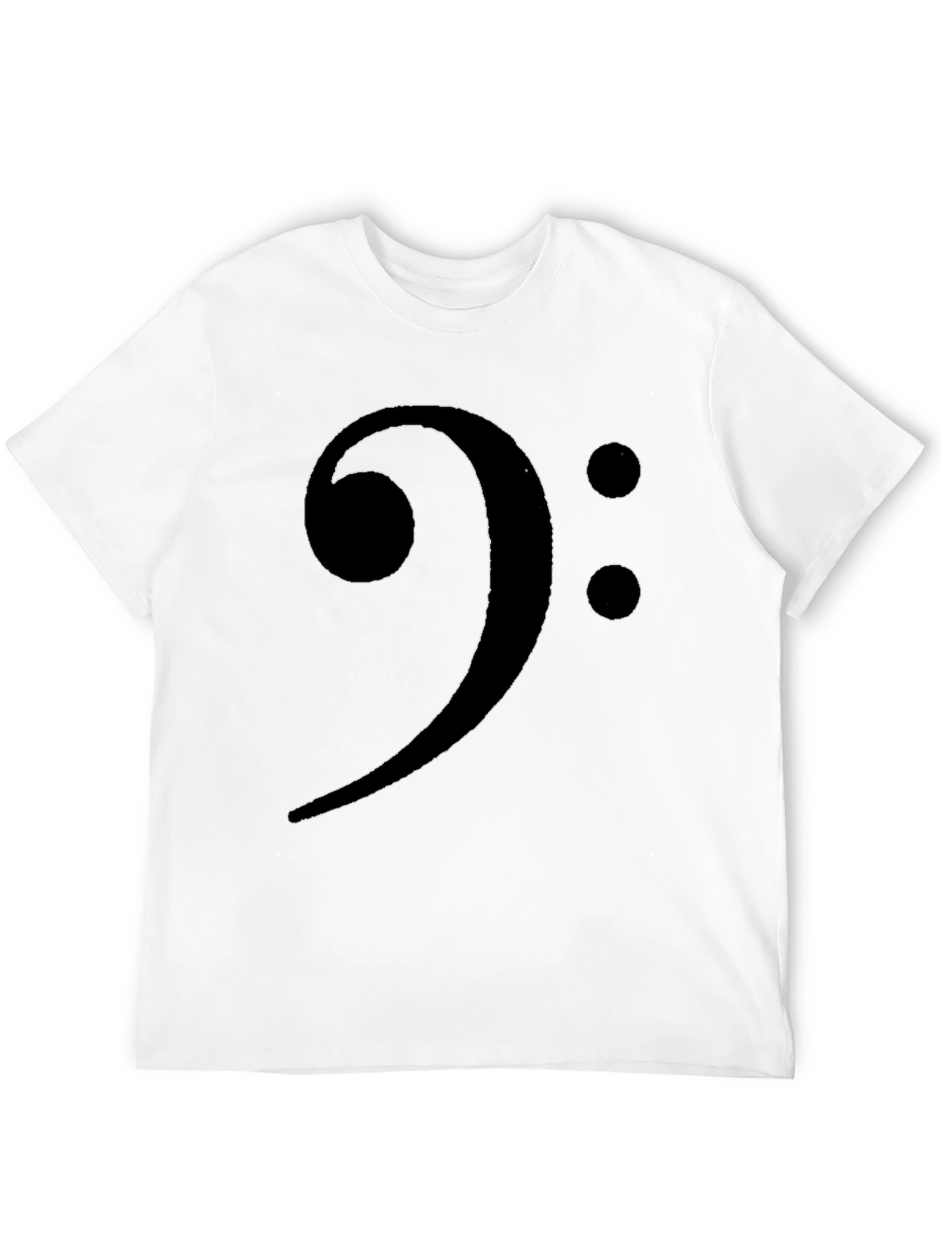 Bass Clef Graphic T-Shirt - Music Lover Tee
