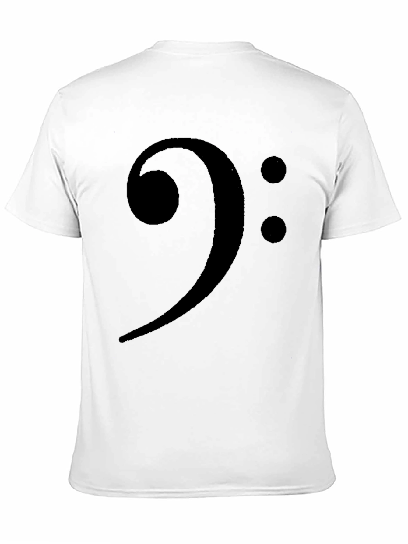 Bass Clef Graphic T-Shirt - Music Lover Tee