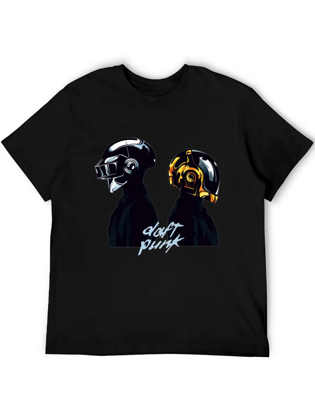 Daft Punk Graphic Black T-Shirt
