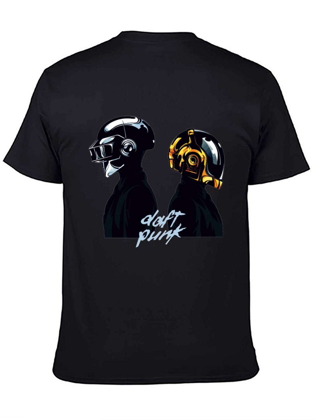 Daft Punk Graphic Black T-Shirt