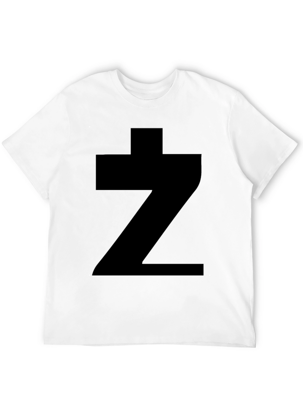 Bold Symbol Graphic Tee - Black Cotton Casual Shirt