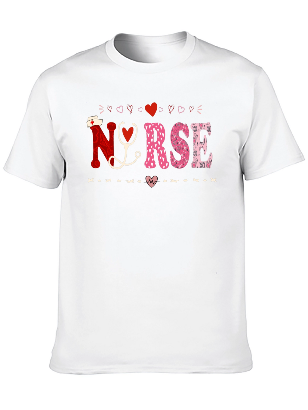 Valentines Day Nurse T-Shirt