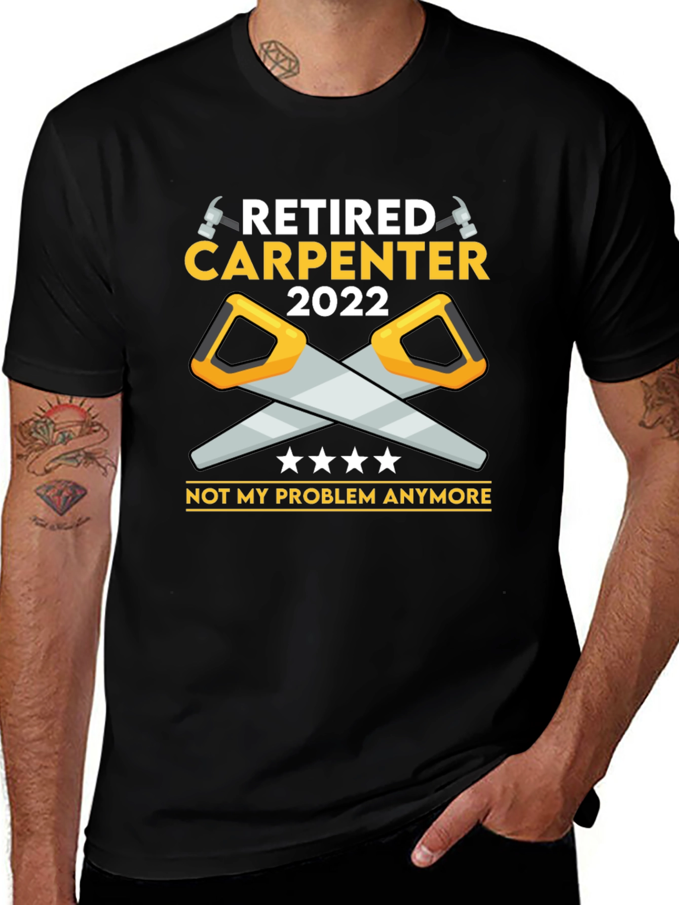 Retired Carpenter 2022 T-Shirt