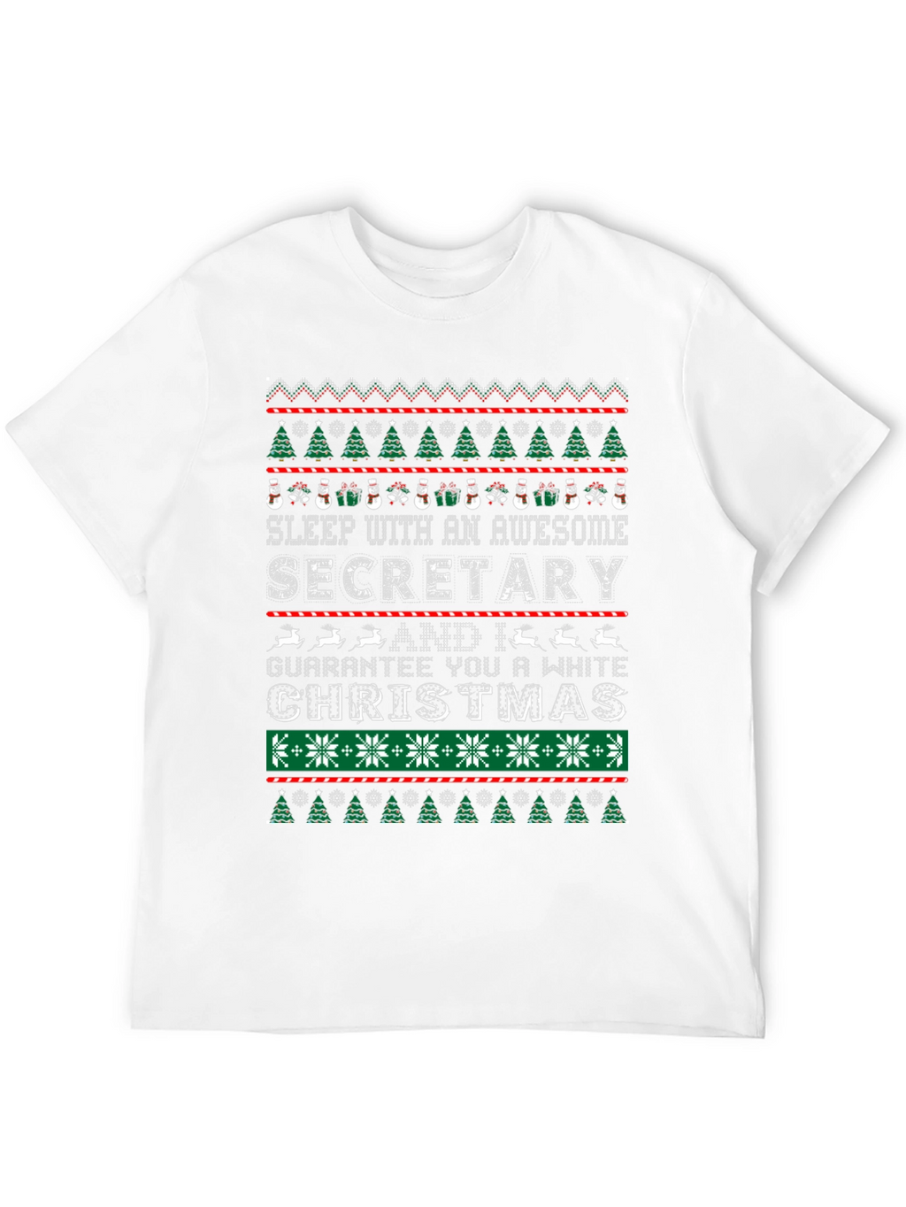 Awesome Secretary Christmas T-Shirt