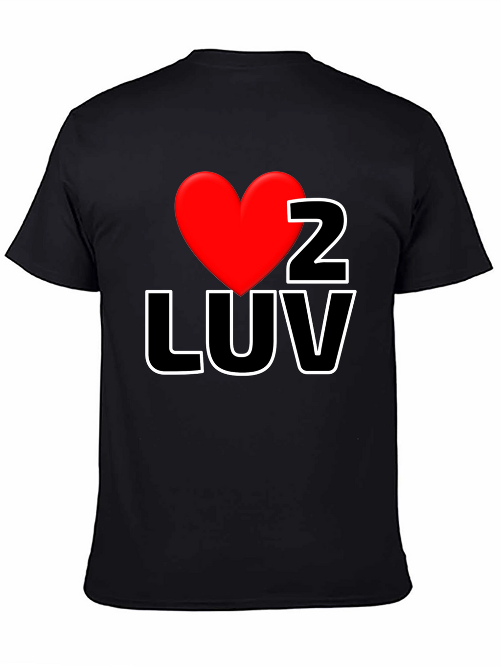I Heart 2 LUV Graphic Tee