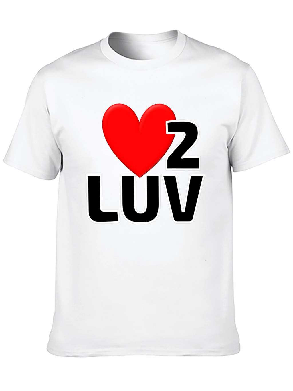 I Heart 2 LUV Graphic Tee