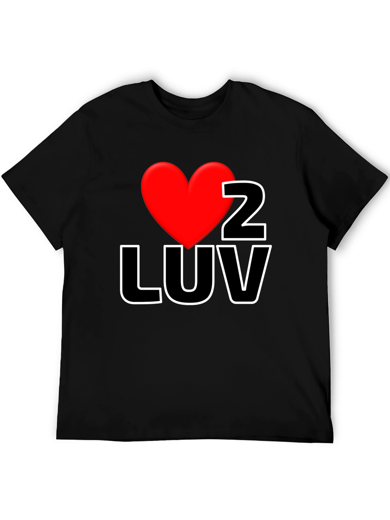 I Heart 2 LUV Graphic Tee