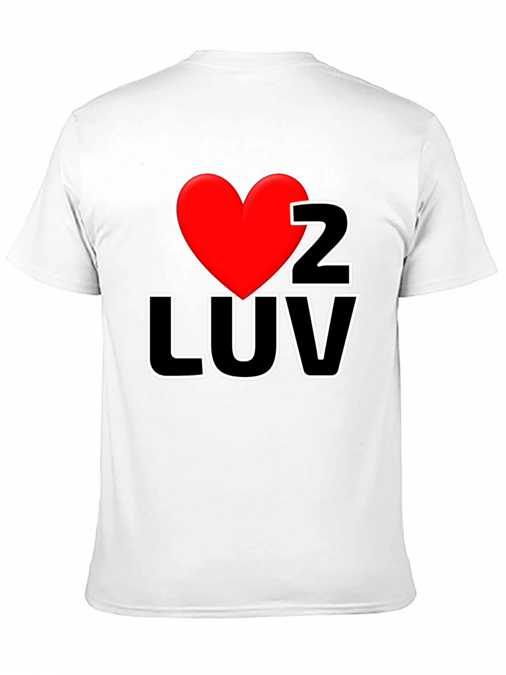 I Heart 2 LUV Graphic Tee