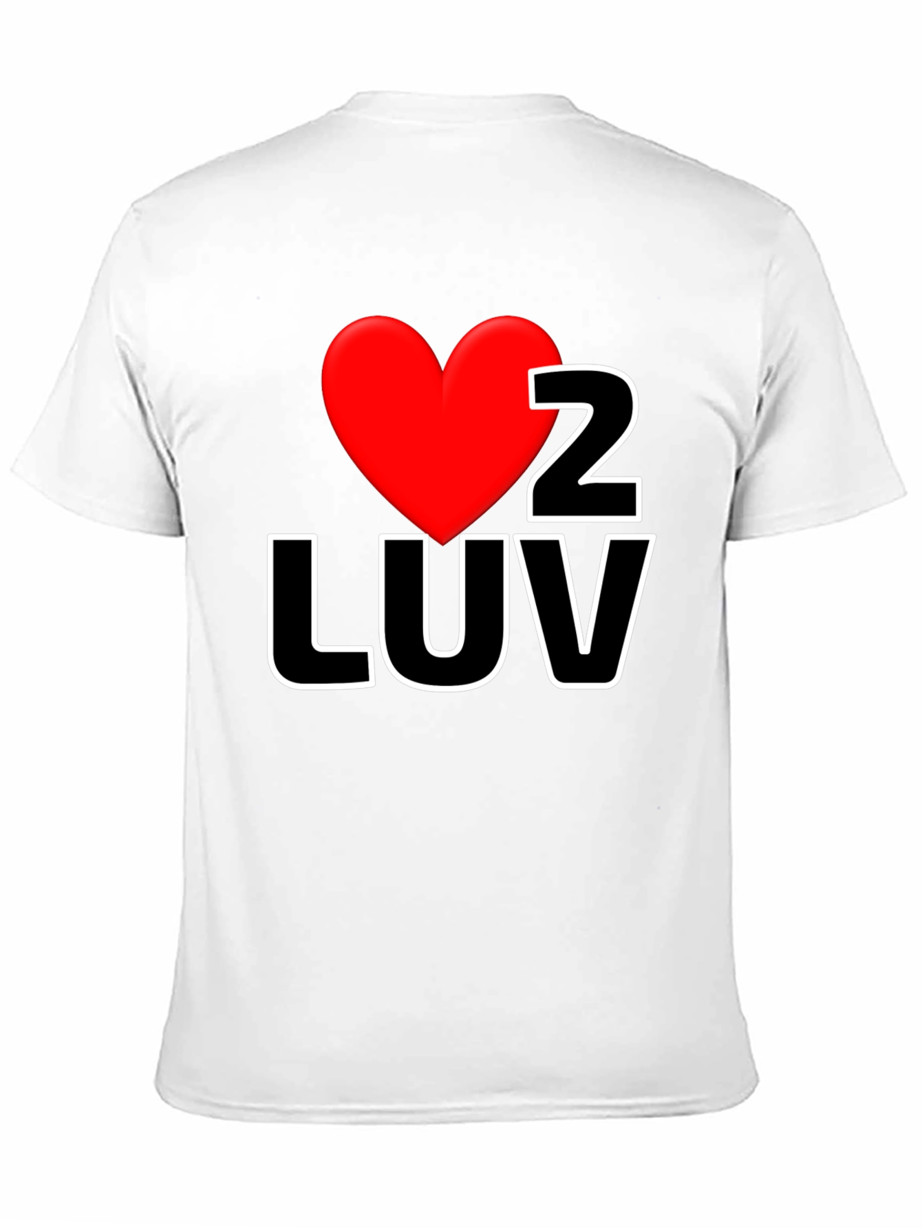 I Heart 2 LUV Graphic Tee