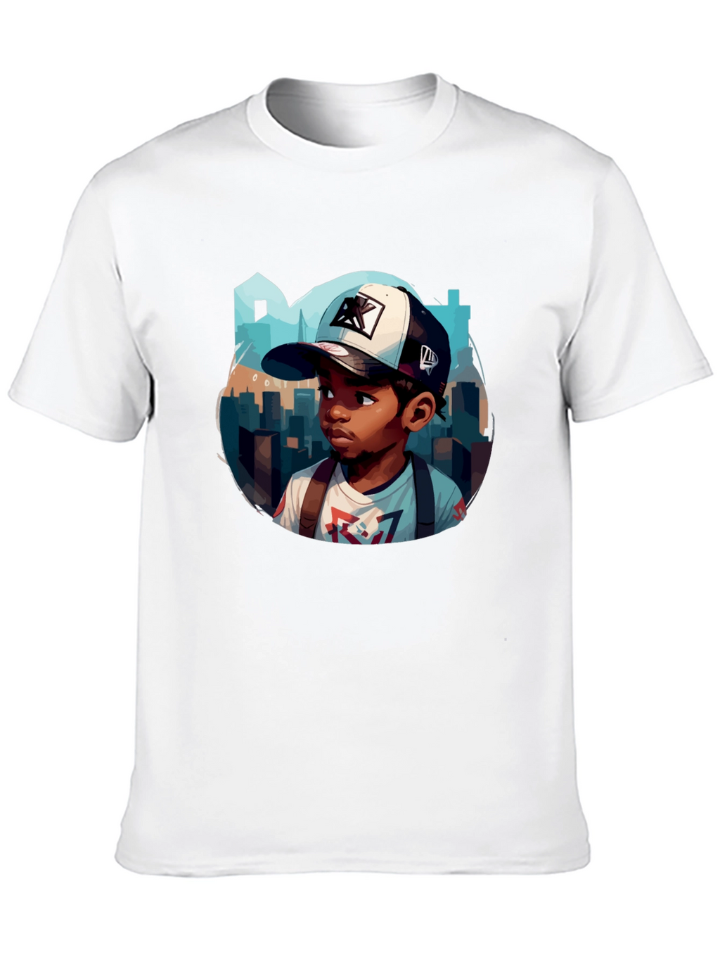 Cartoon Character Graphic T-Shirt