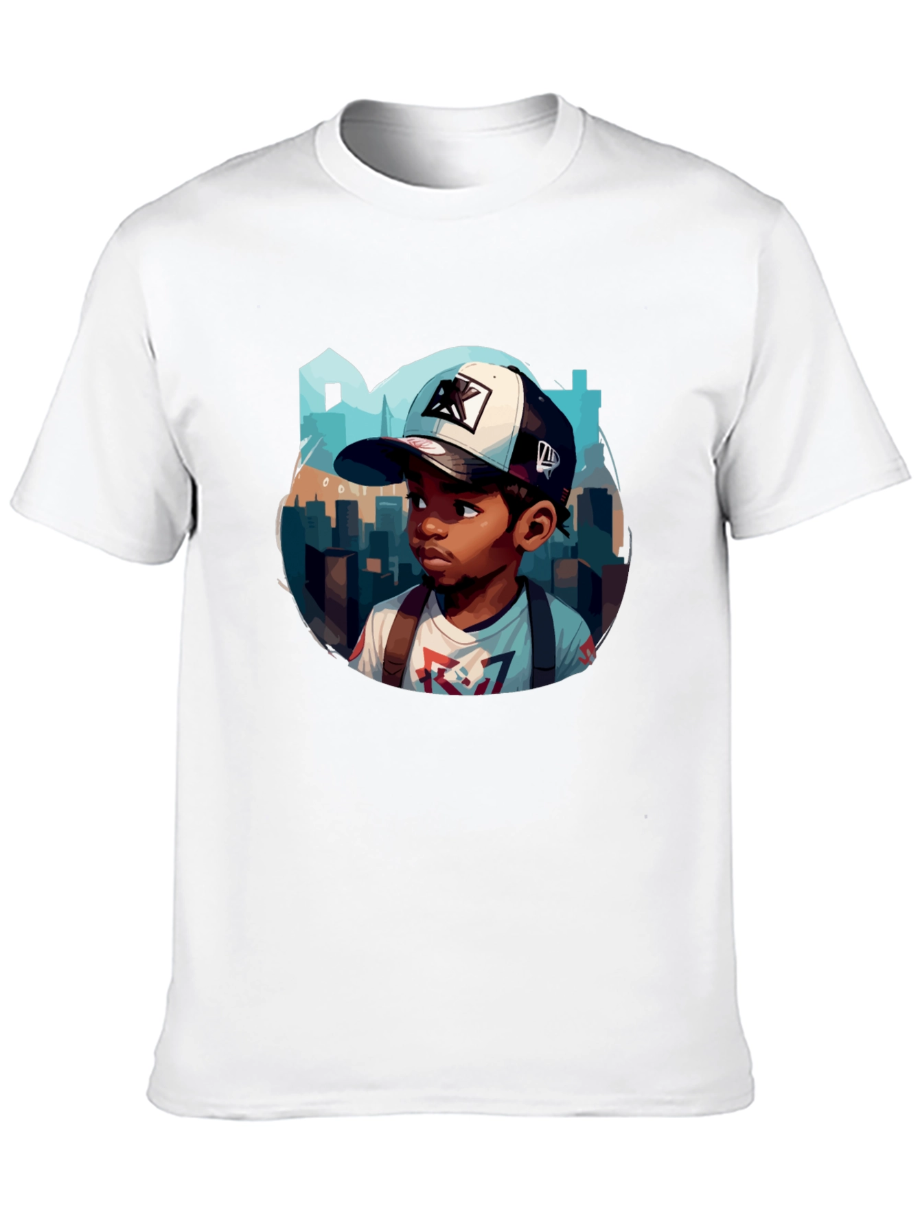 Cartoon Character Graphic T-Shirt