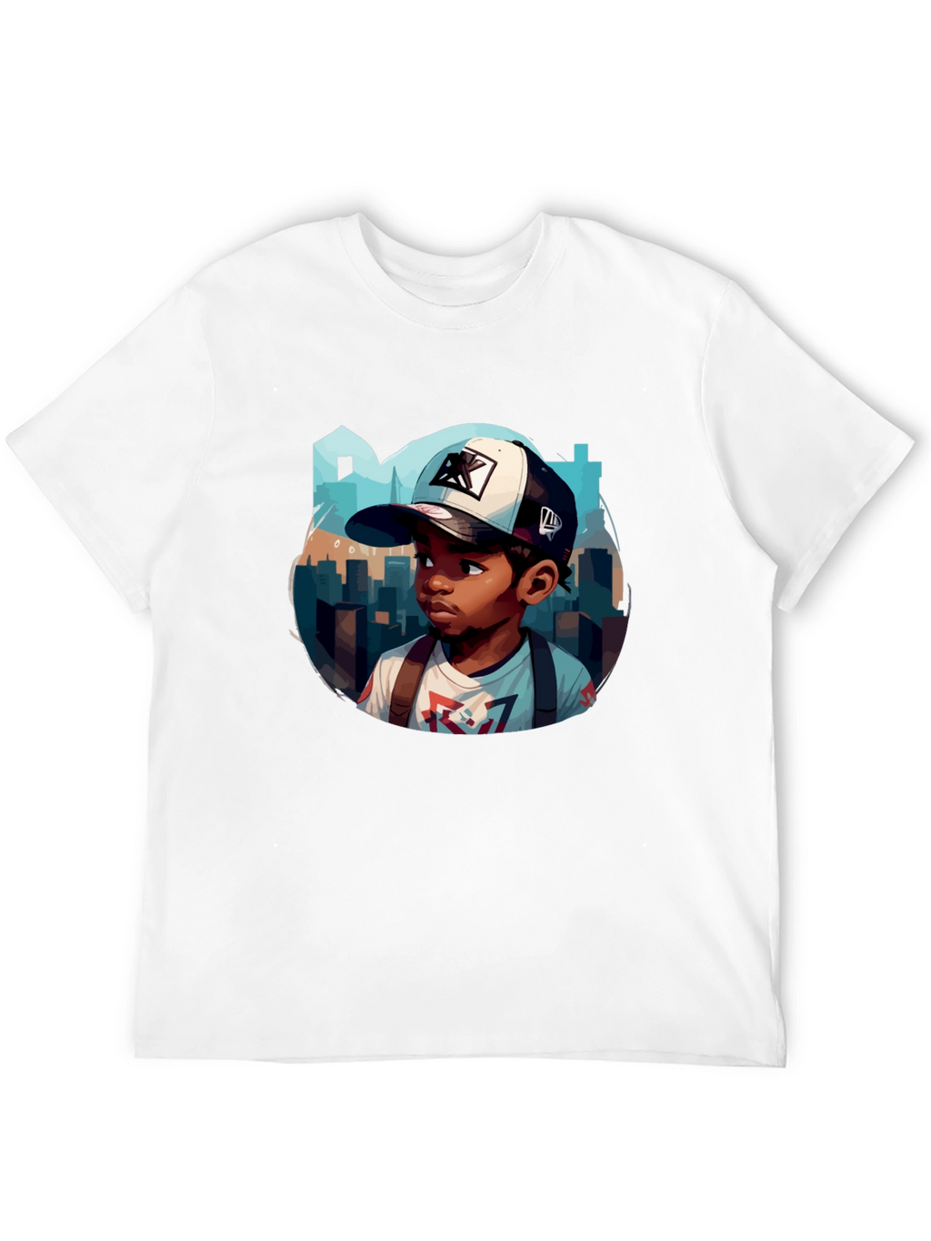 Cartoon Character Graphic T-Shirt