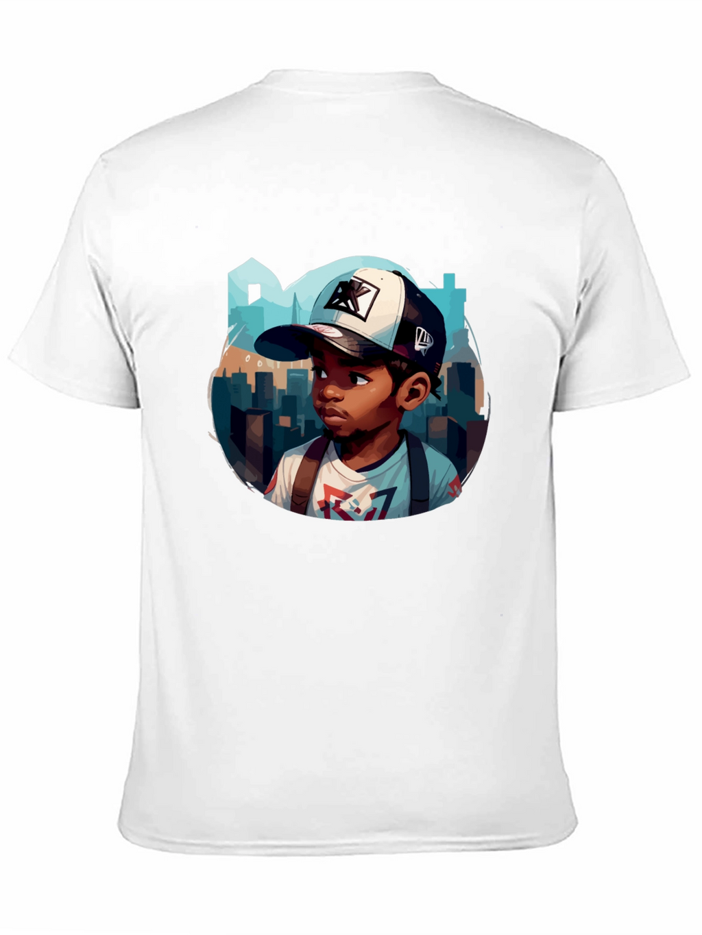 Cartoon Character Graphic T-Shirt