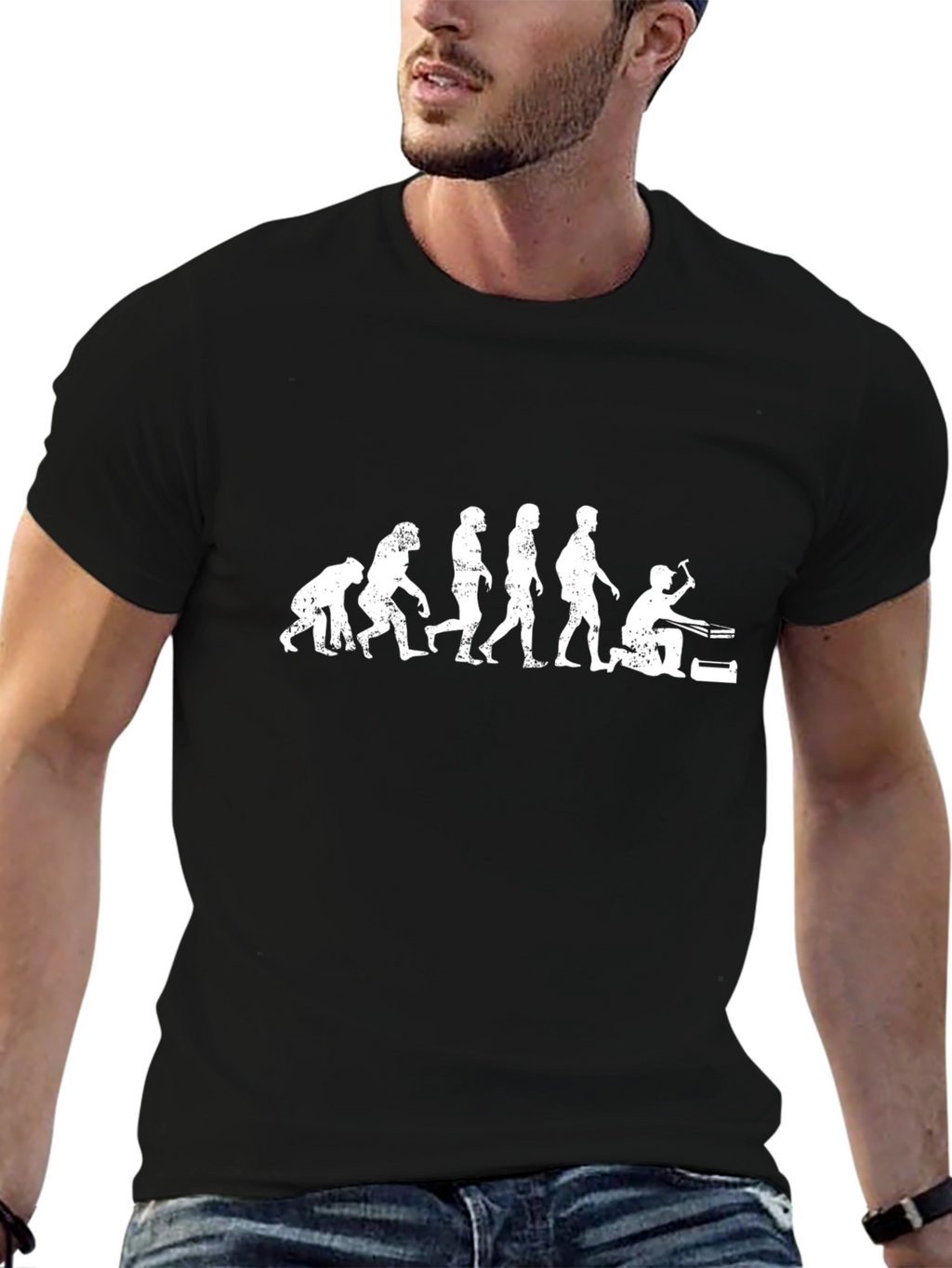 Evolution of Woodworking T-Shirt