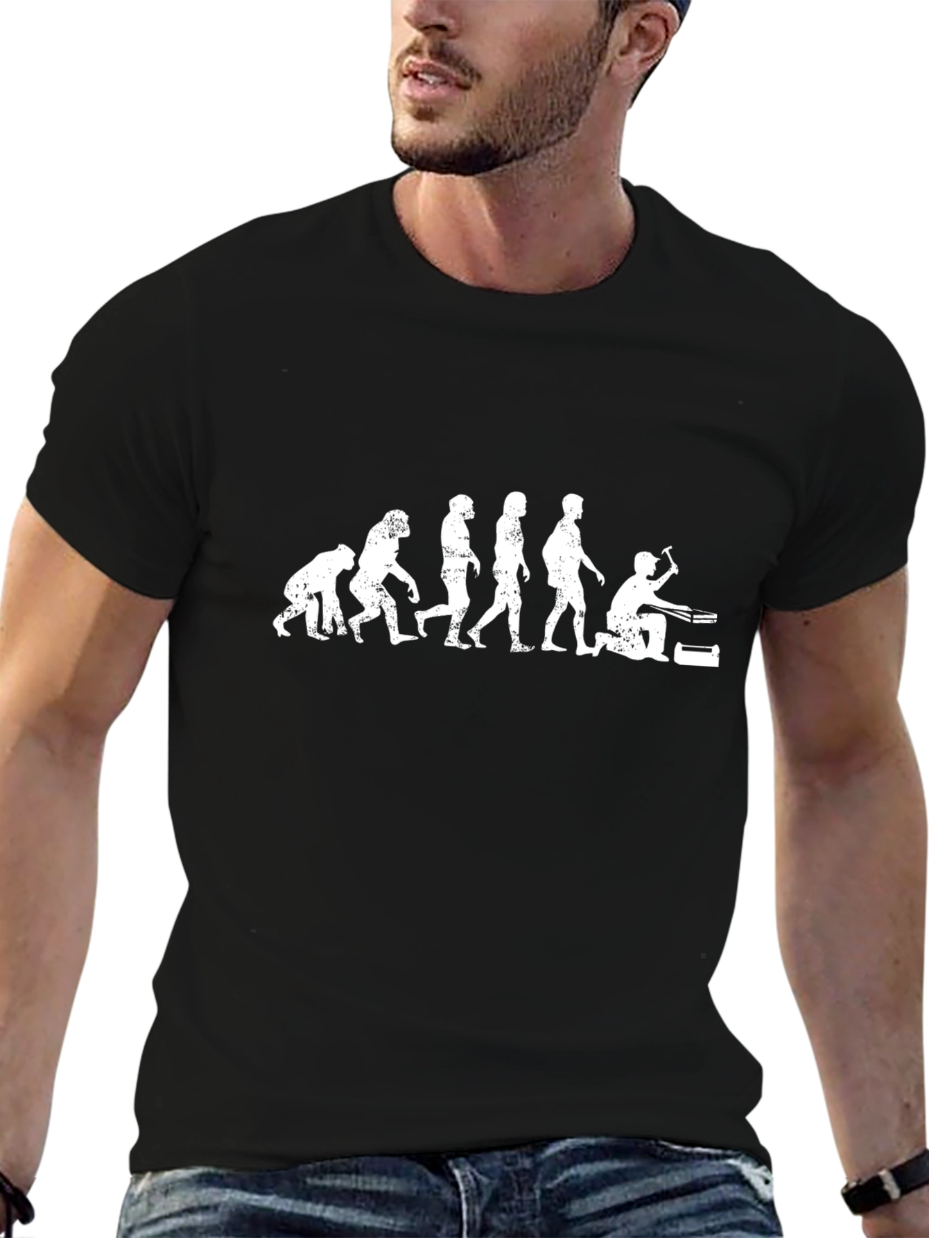 Evolution of Woodworking T-Shirt