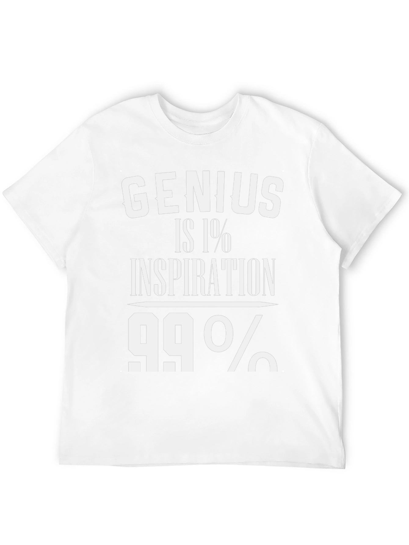 Genius Inspiration T-Shirt - Black Graphic Tee