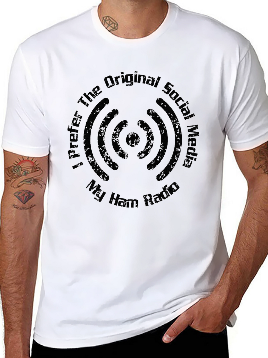 Ham Radio T-Shirt - Original Social Media