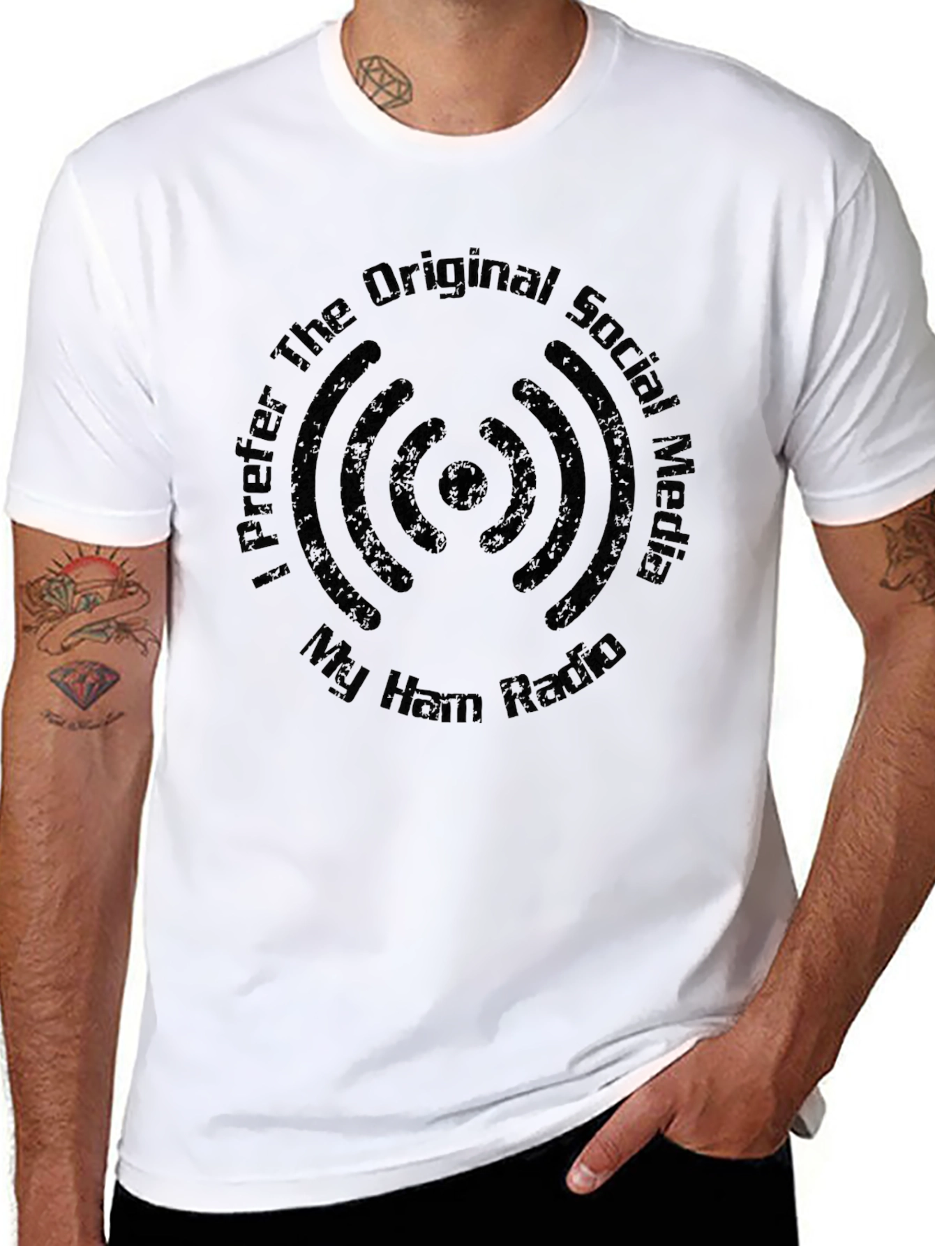 Ham Radio T-Shirt - Original Social Media
