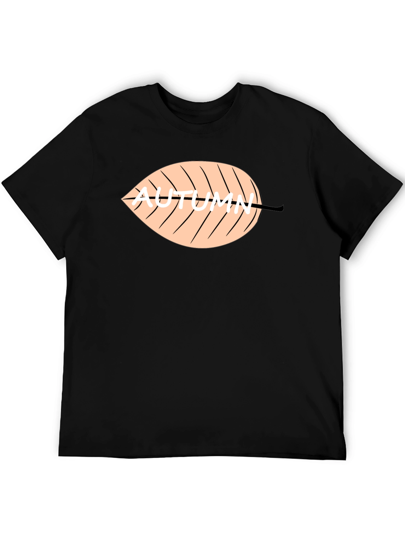 Autumn Leaf Graphic Tee - Stylish Fall Season Shirt