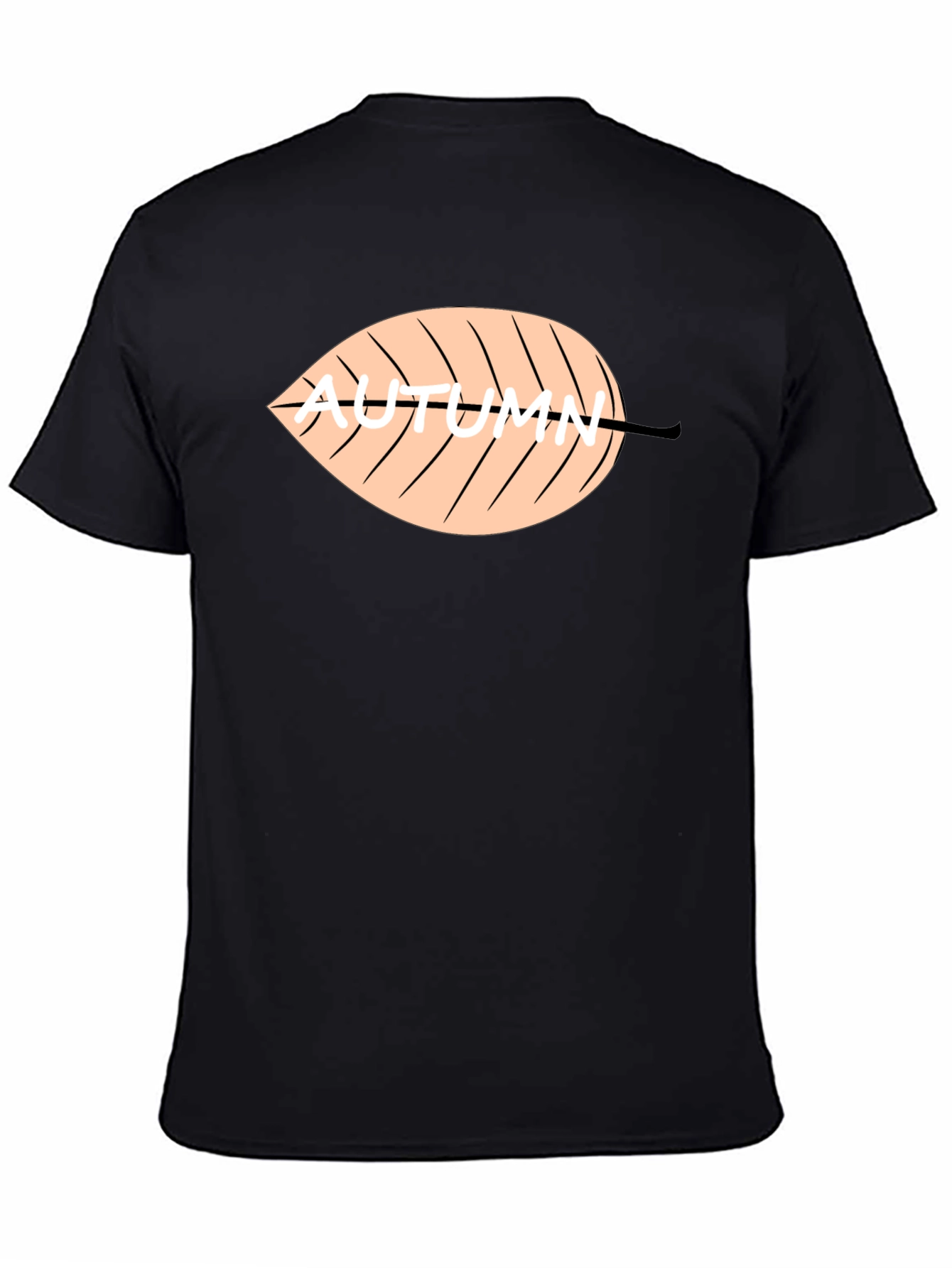 Autumn Leaf Graphic Tee - Stylish Fall Season Shirt