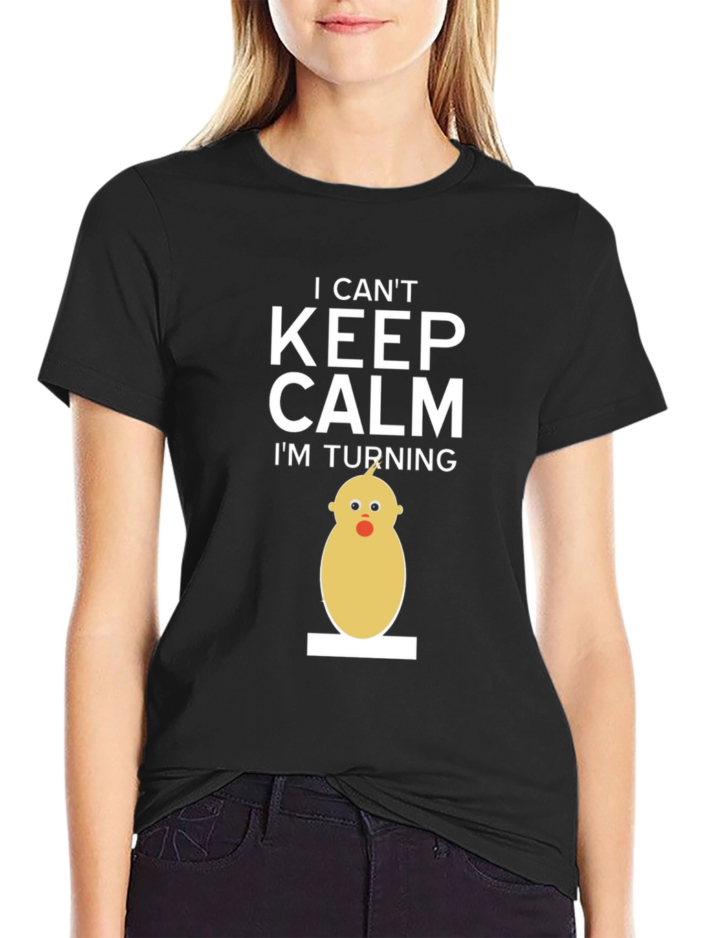 Funny Birthday T-Shirt - I Cant Keep Calm