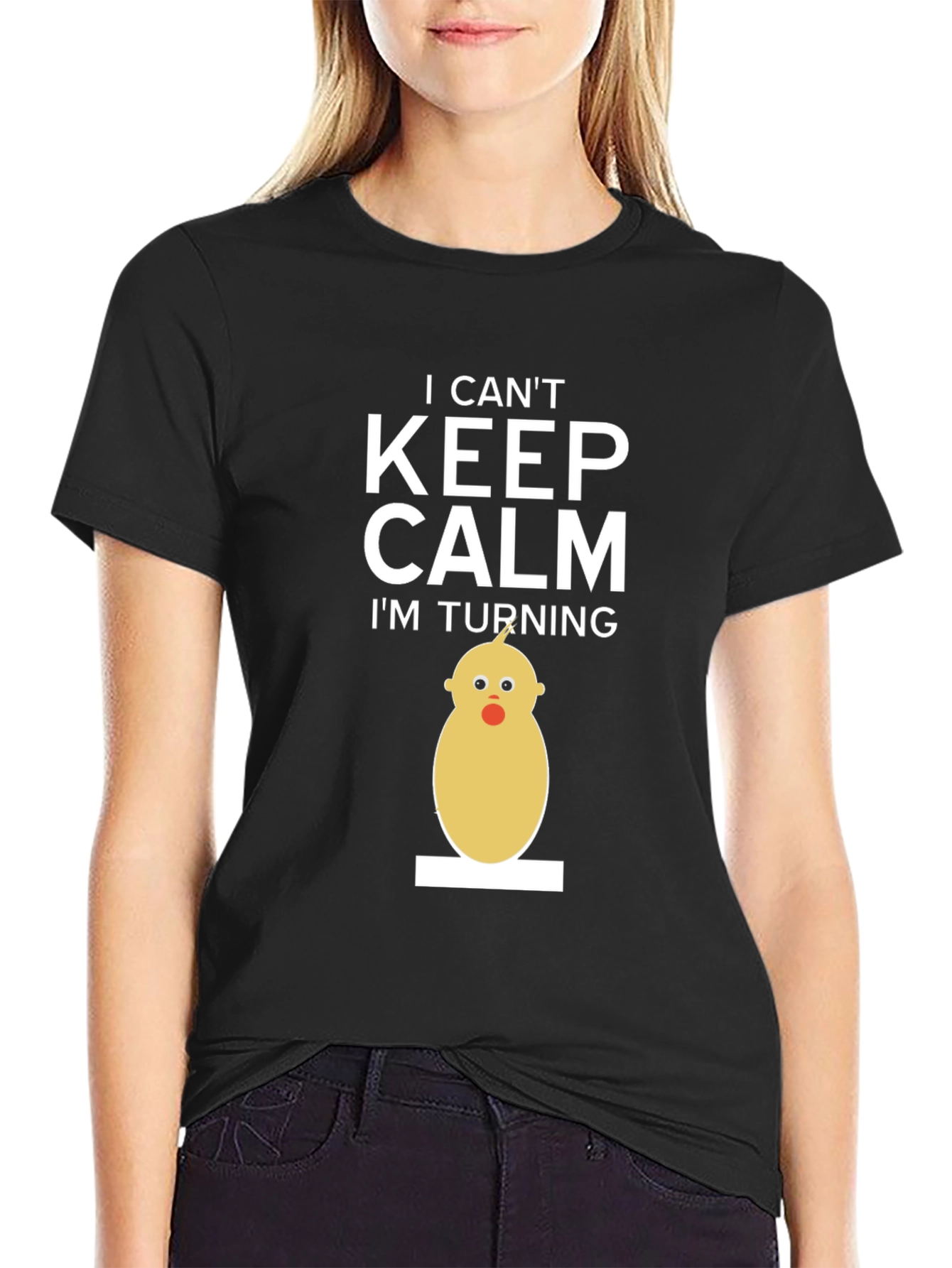 Funny Birthday T-Shirt - I Cant Keep Calm