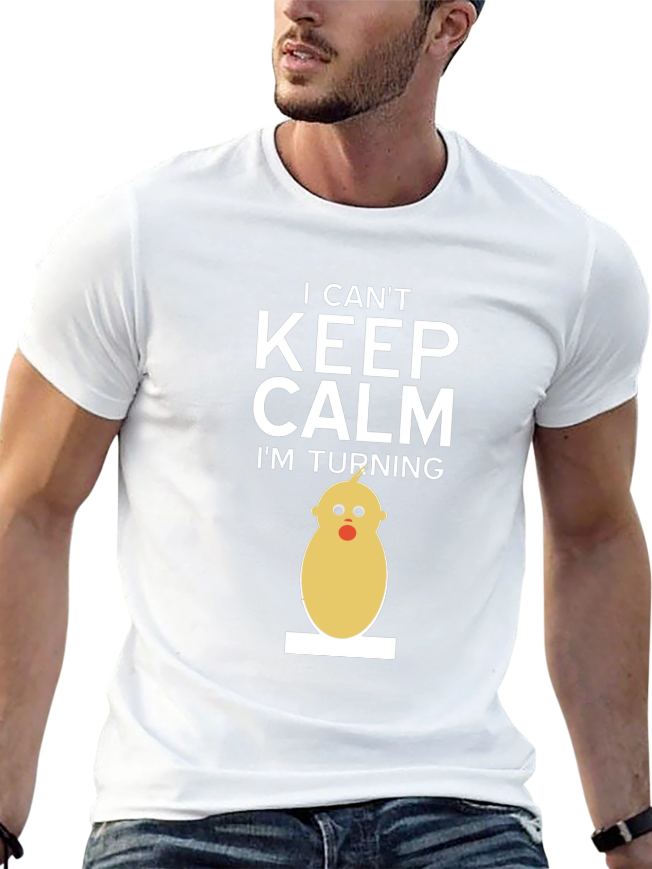 Funny Birthday T-Shirt - I Cant Keep Calm