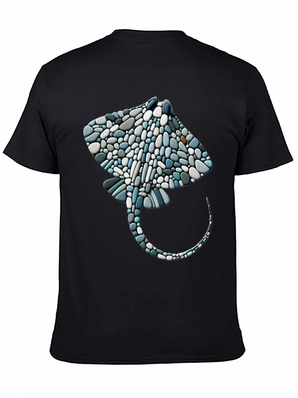 Stingray Pebble Art Graphic Tee