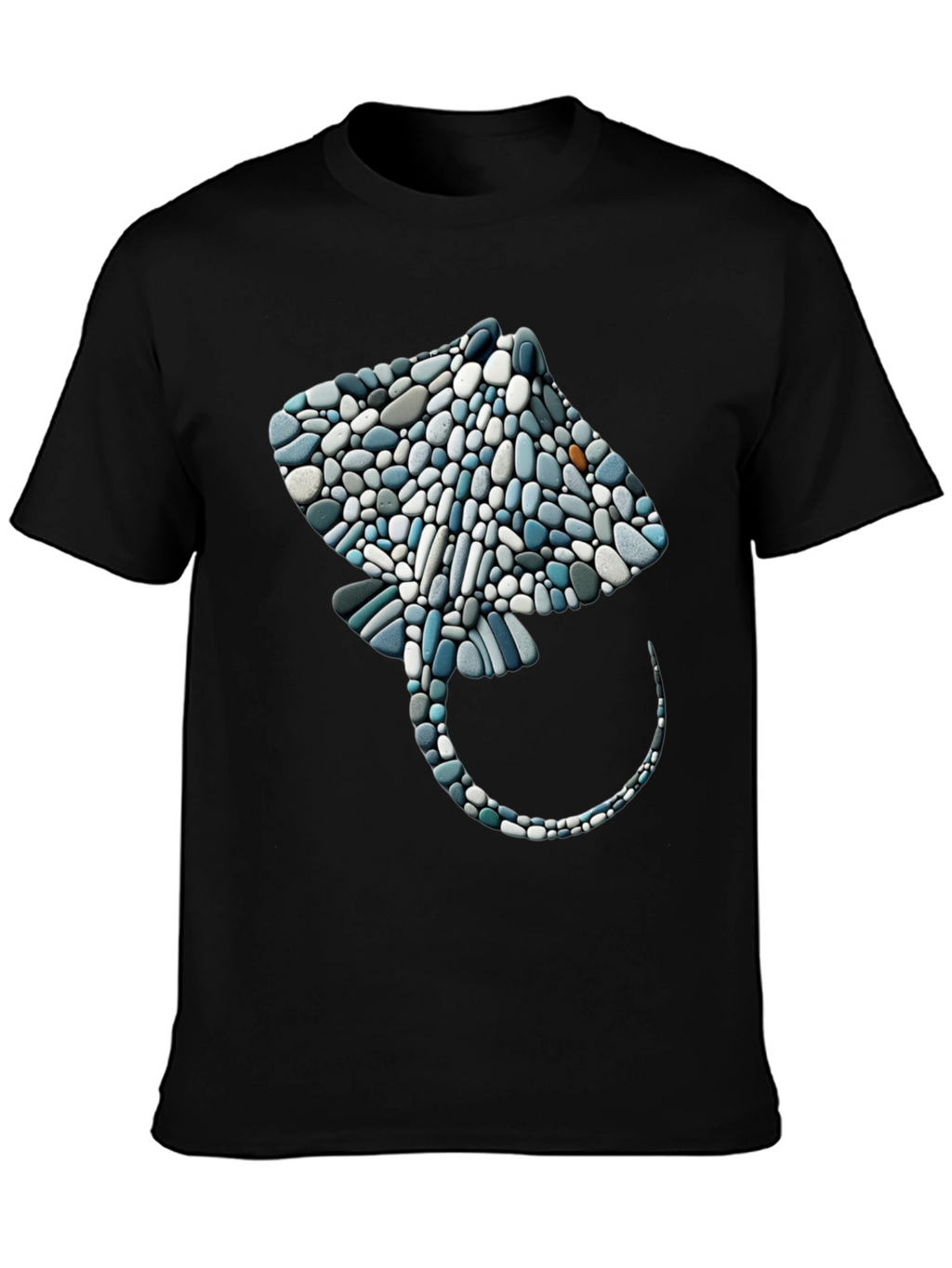 Stingray Pebble Art Graphic Tee