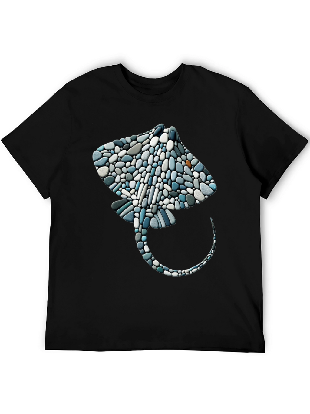 Stingray Pebble Art Graphic Tee