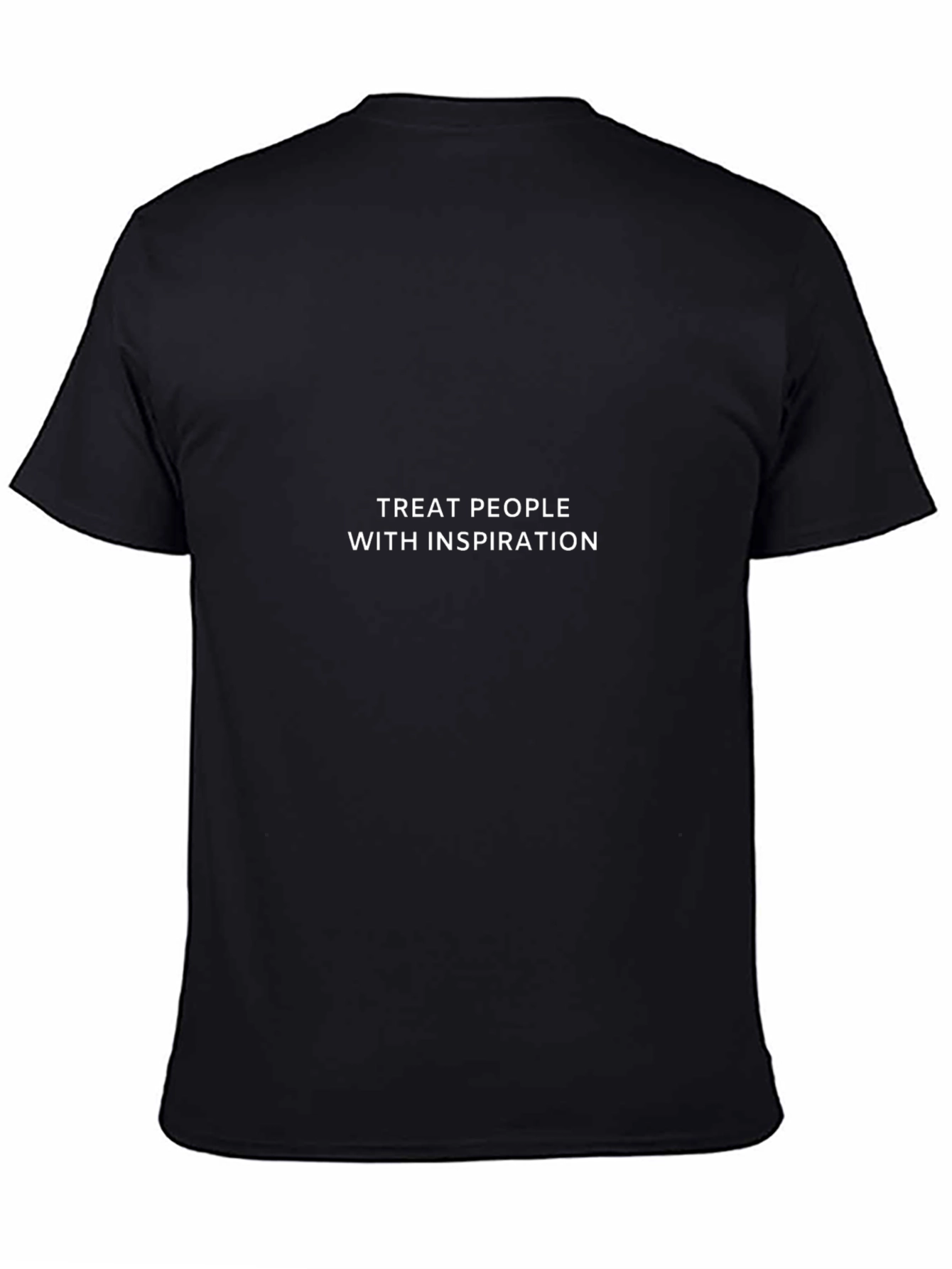 Inspirational Black Graphic Tee