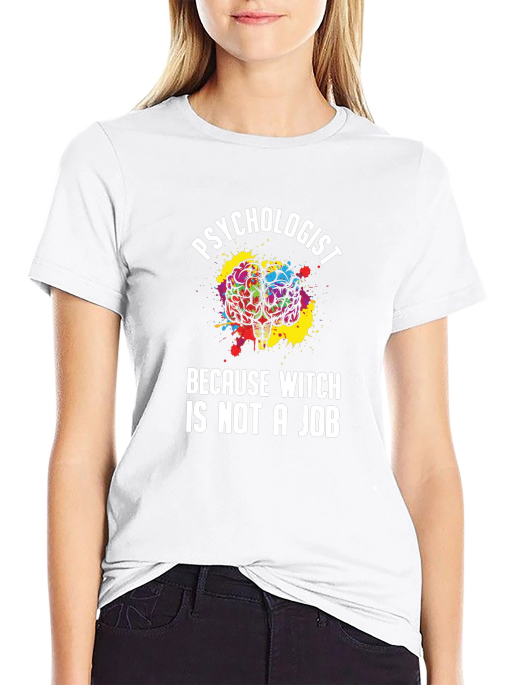 Psychologist T-Shirt Funny Witch Job Gift