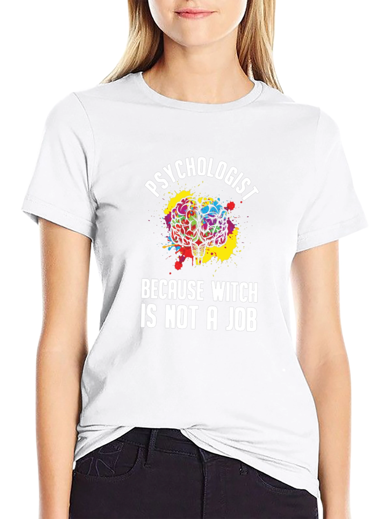 Psychologist T-Shirt Funny Witch Job Gift