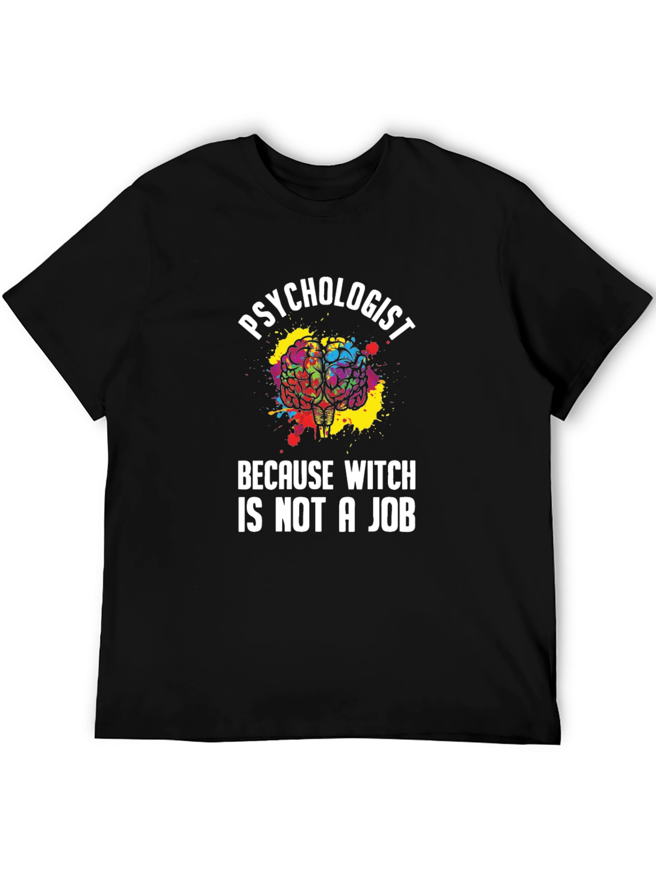 Psychologist T-Shirt Funny Witch Job Gift
