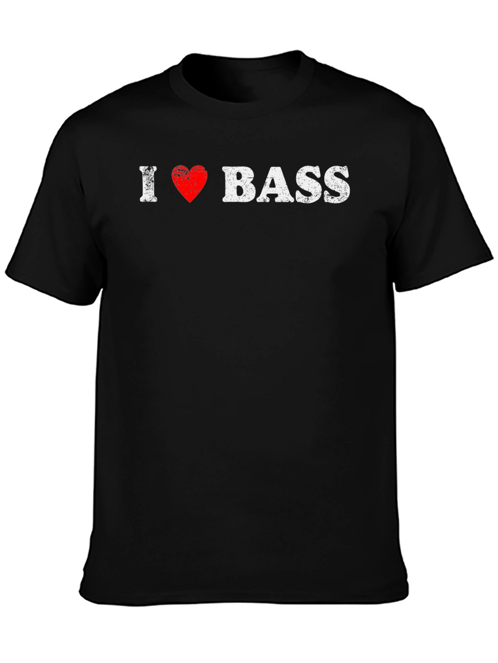 I Love Bass T-Shirt - Music Lover Tee