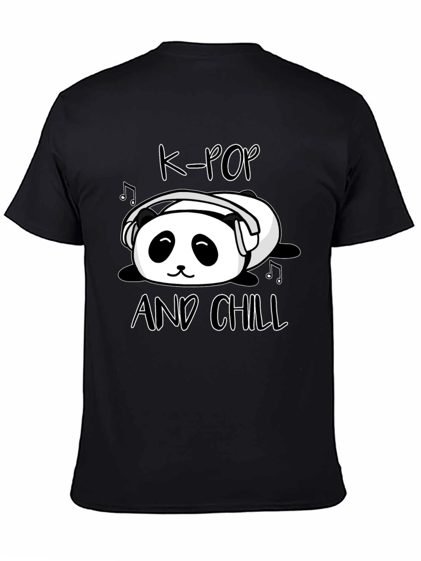 K-Pop and Chill Panda T-Shirt