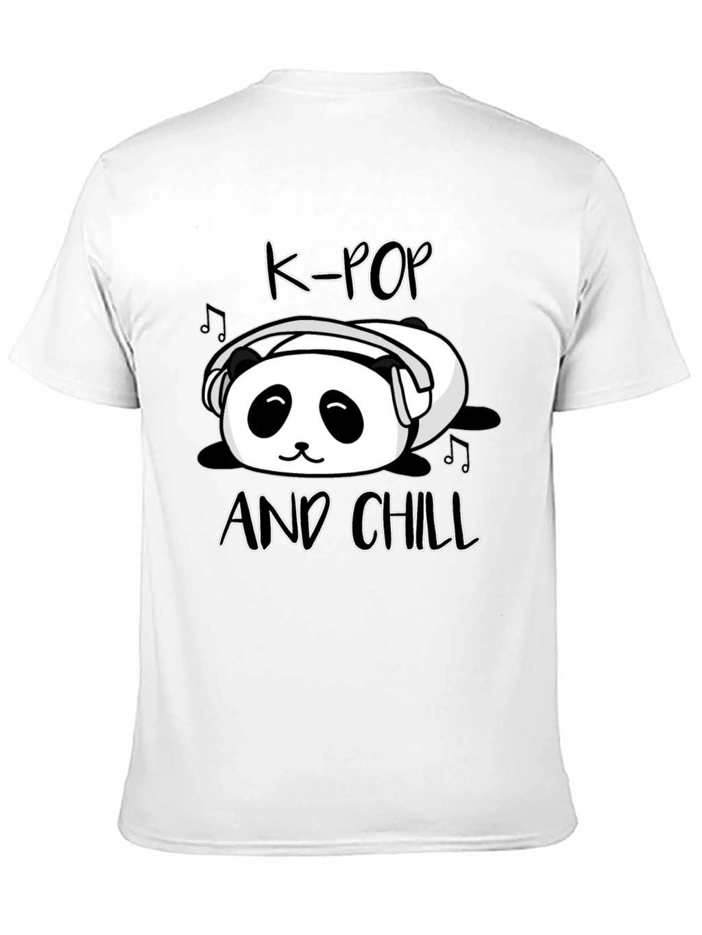 K-Pop and Chill Panda T-Shirt