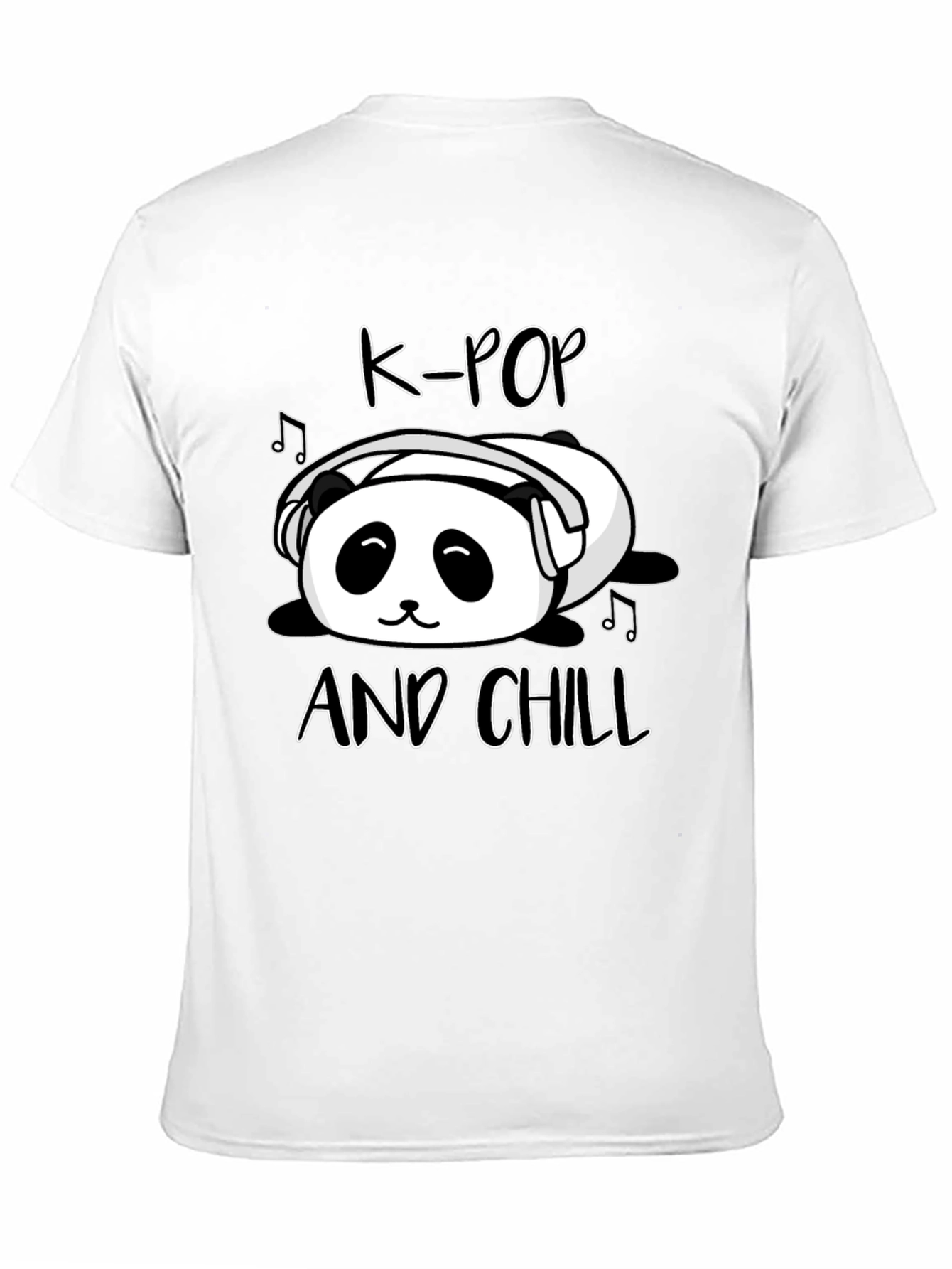 K-Pop and Chill Panda T-Shirt