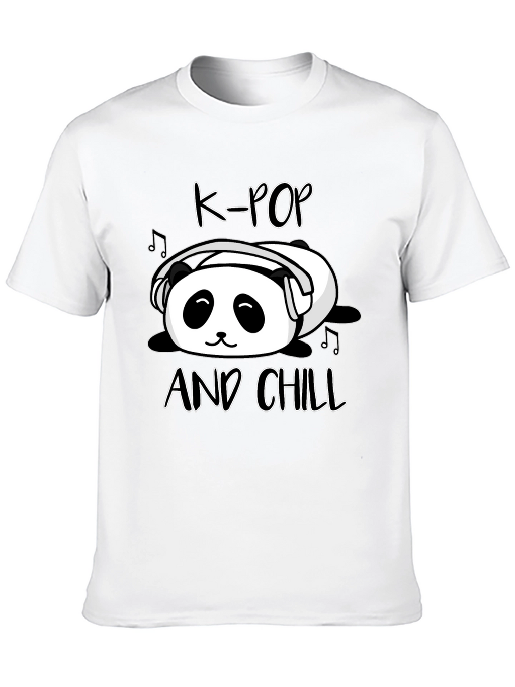 K-Pop and Chill Panda T-Shirt