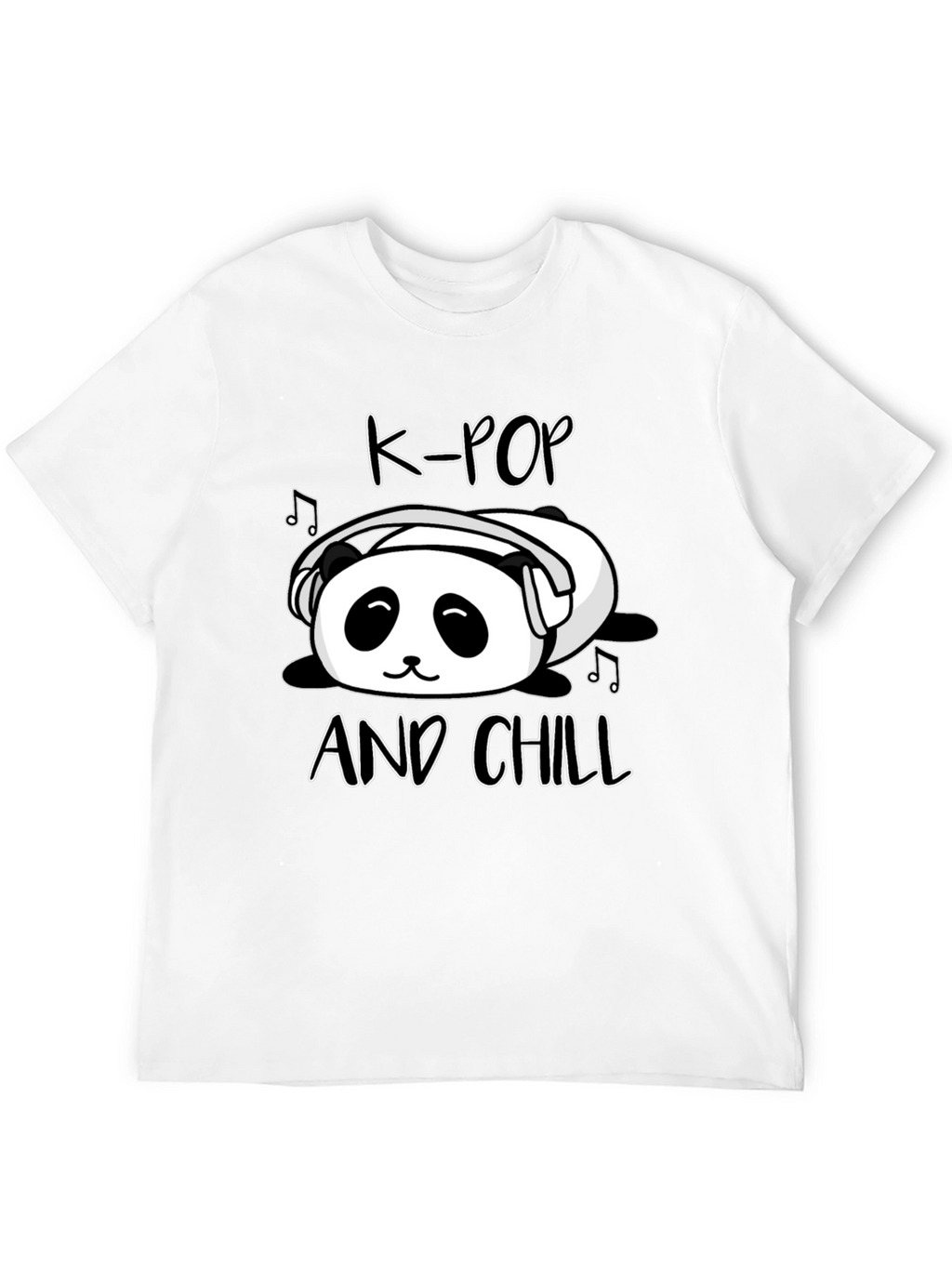 K-Pop and Chill Panda T-Shirt