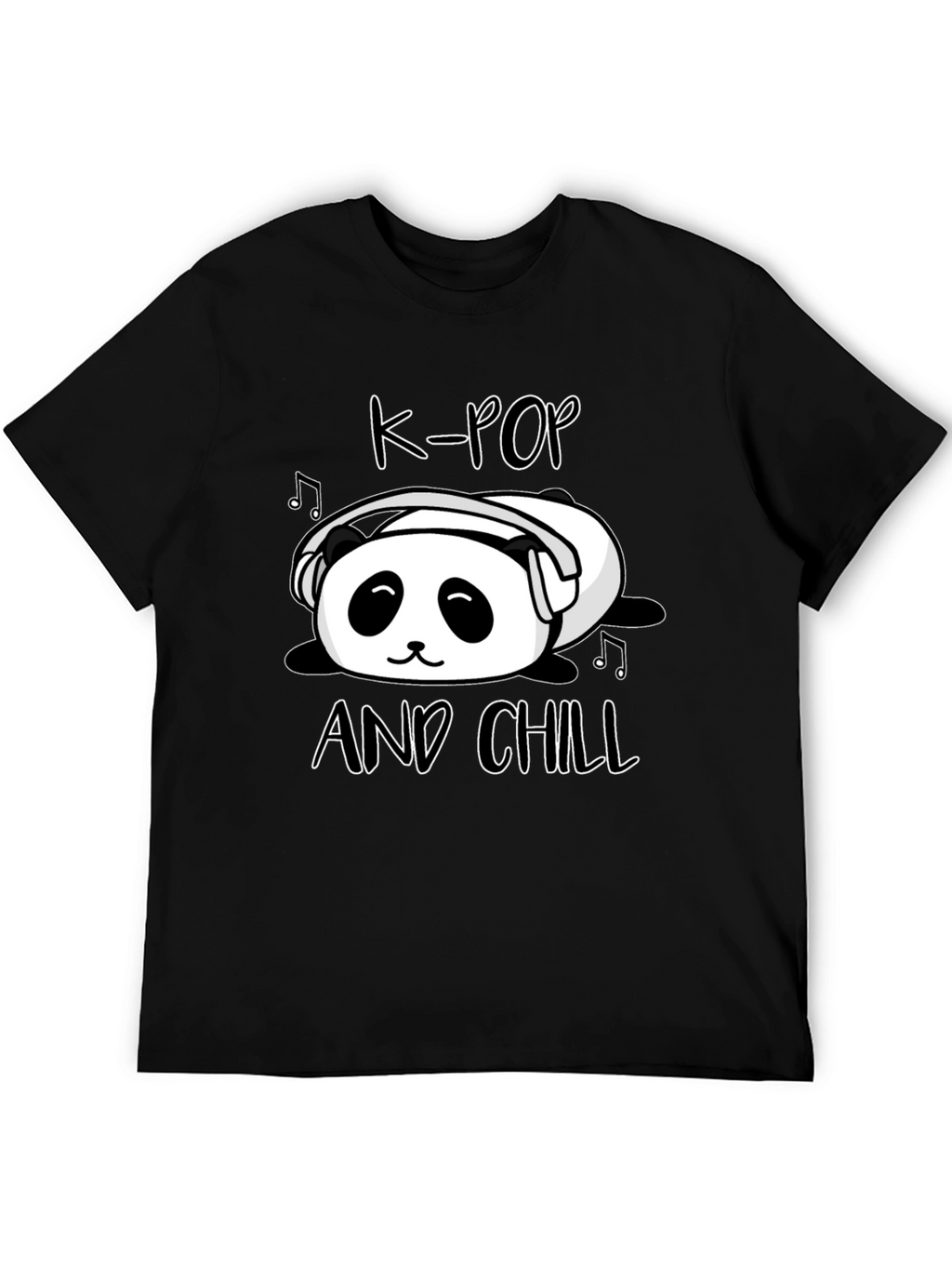 K-Pop and Chill Panda T-Shirt