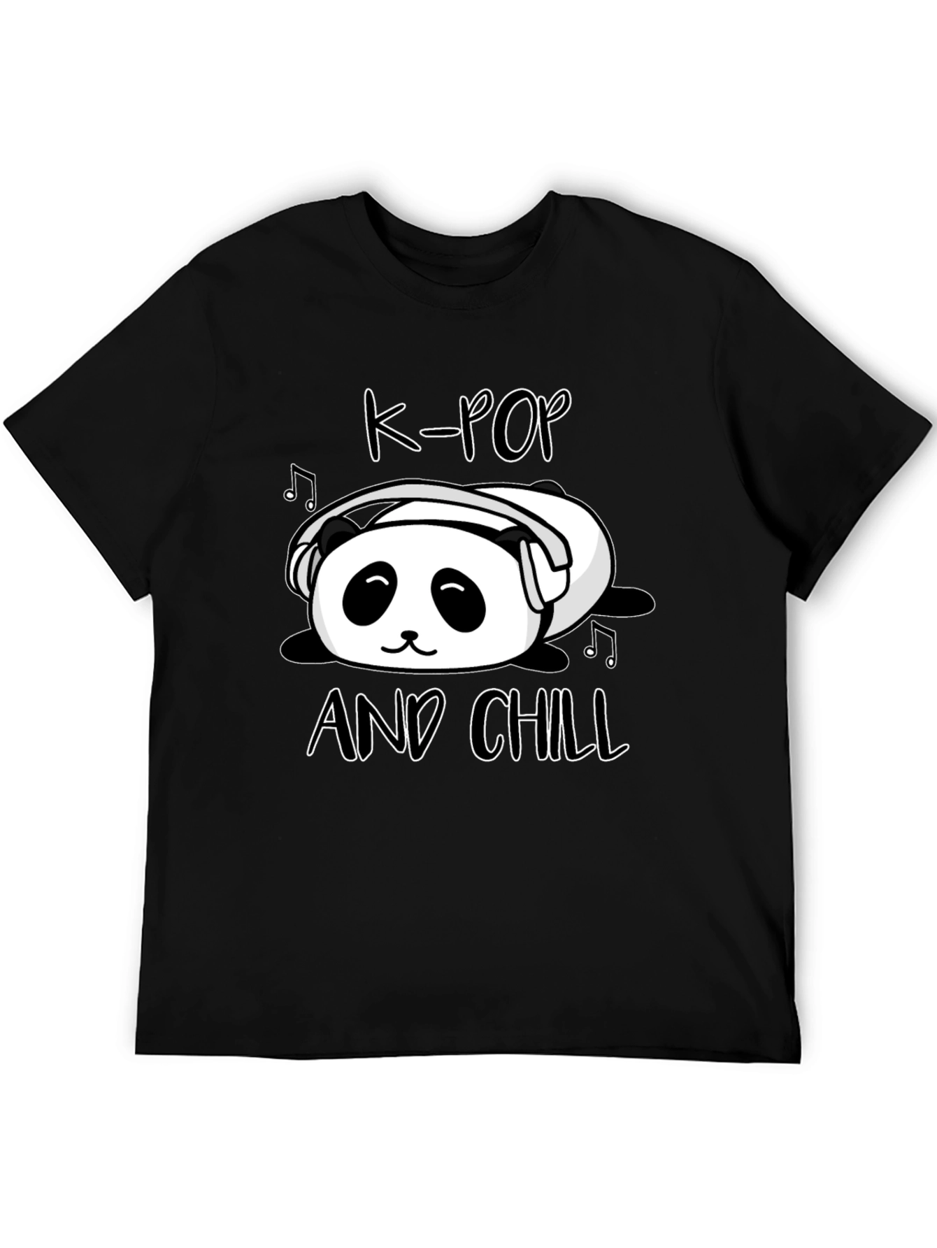 K-Pop and Chill Panda T-Shirt