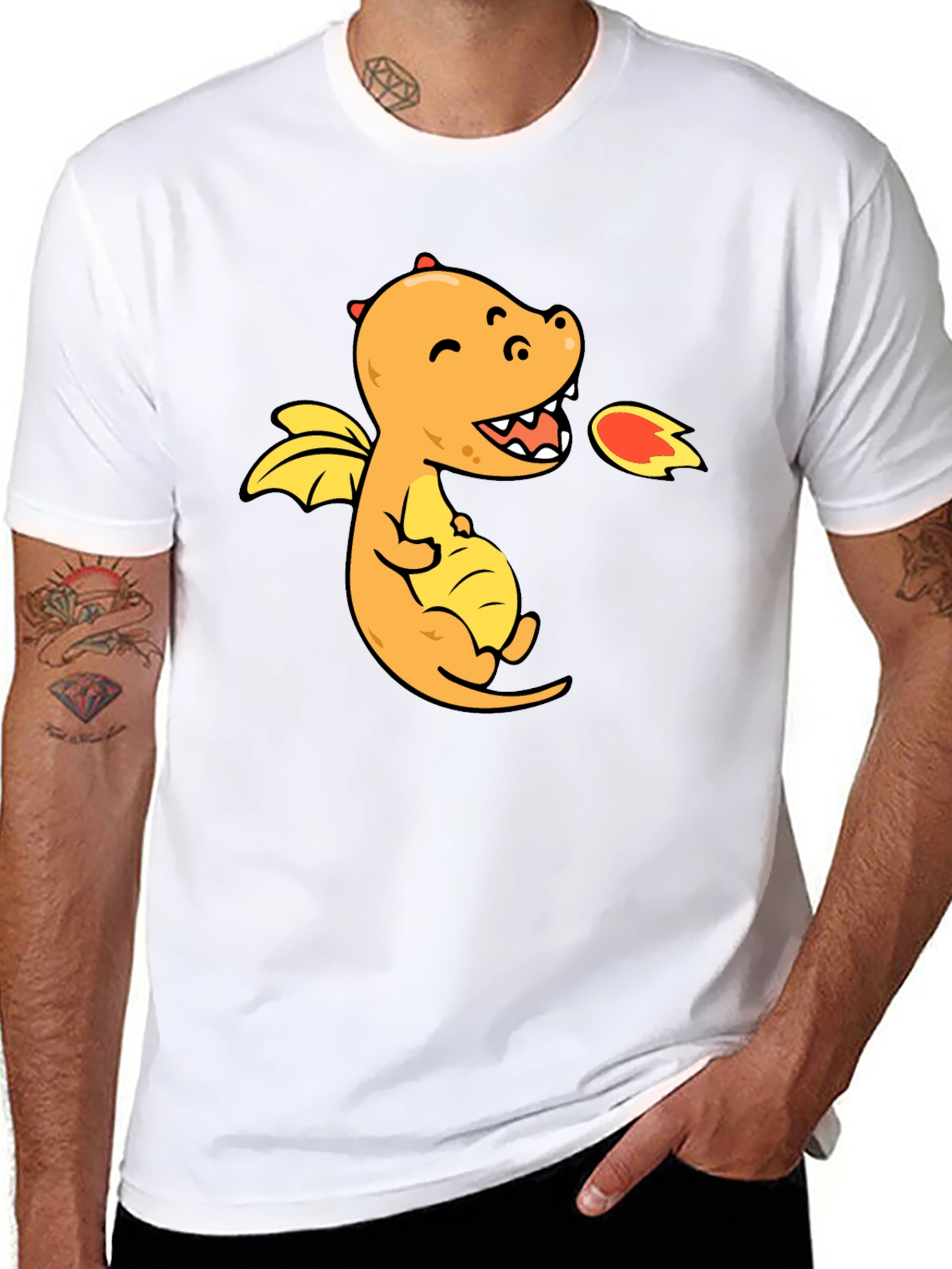 Dragon Fire Funny T-Shirt