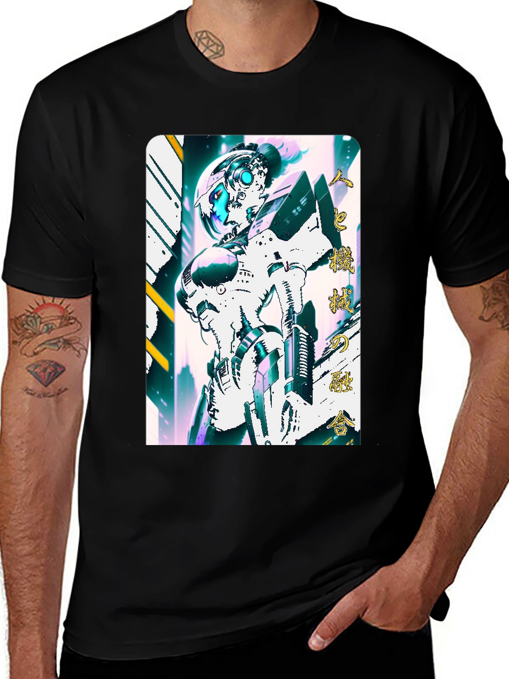 Cyberpunk Robot T-Shirt