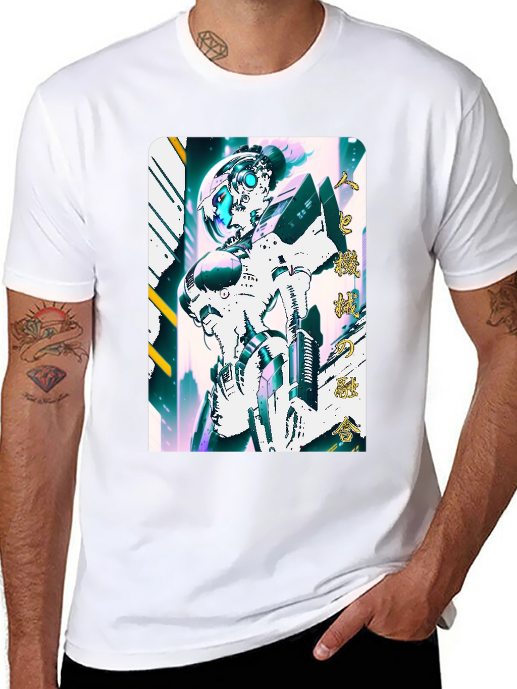 Cyberpunk Robot T-Shirt
