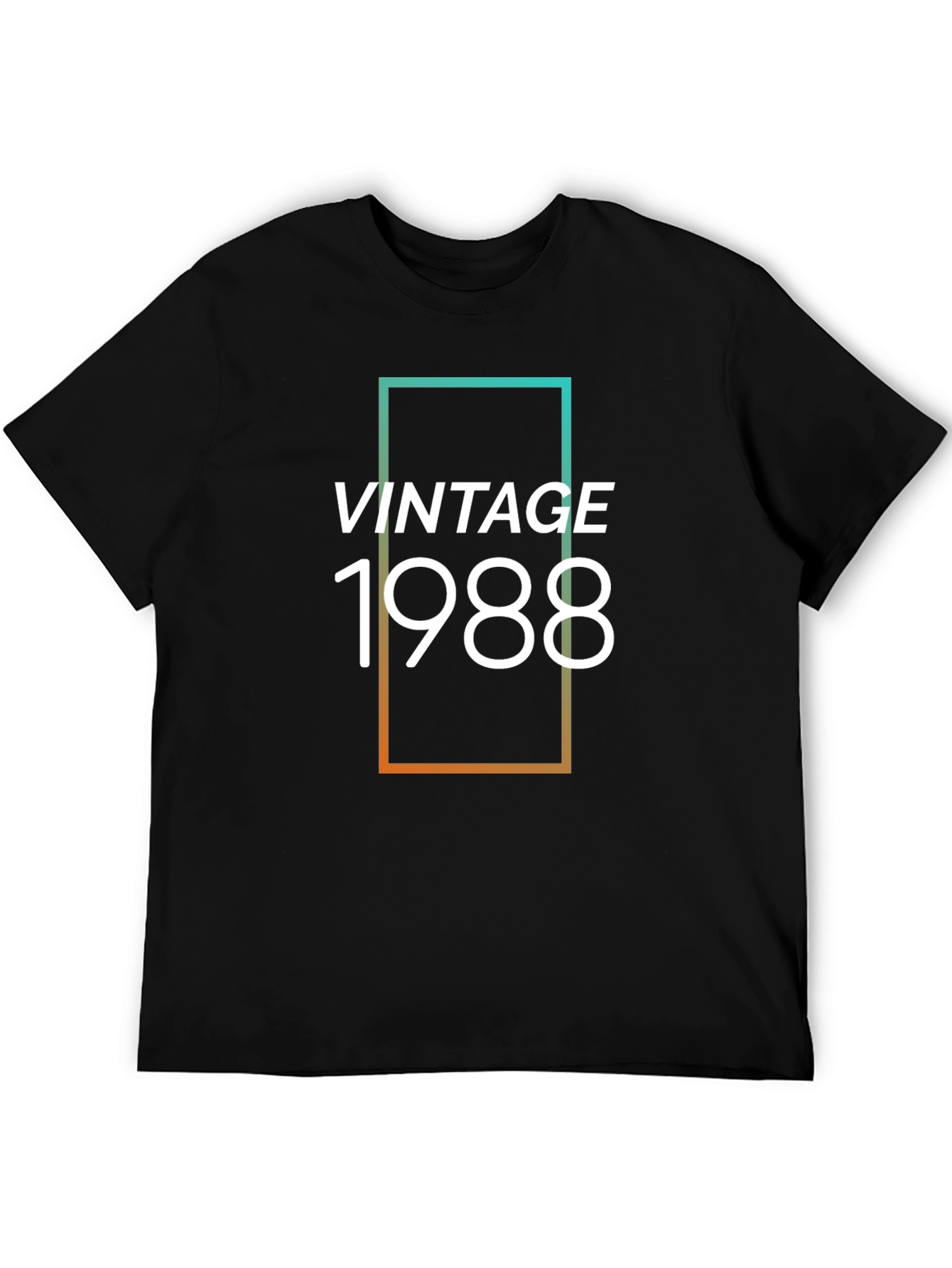 Vintage 1988 Graphic T-Shirt - Black