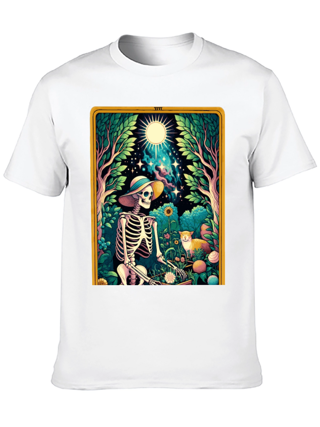 Skeleton Gardener Graphic Tee